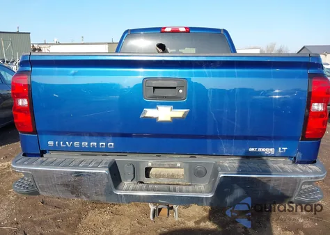 2016 Chevrolet Silverado 1500 1Lt из США, поврежденный, VIN 1GCVKREC7GZ410355